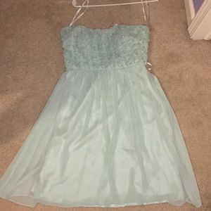 Calvin Klein stunning blue floral dress